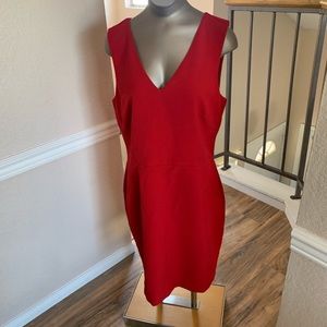 Banana republic red dress